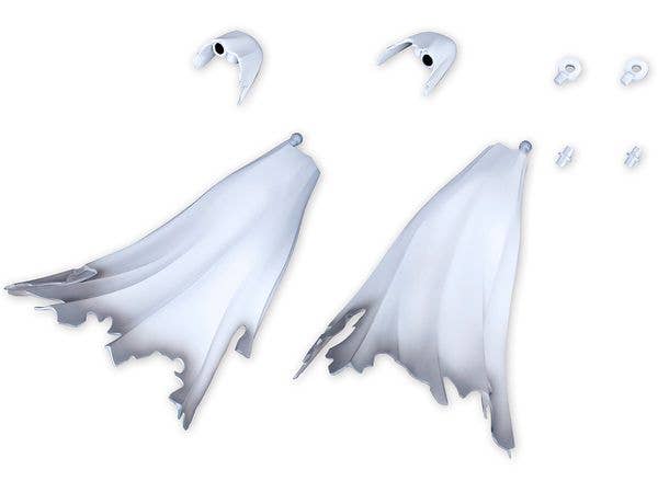 Dress Up Parts Side Cloak White Ver.