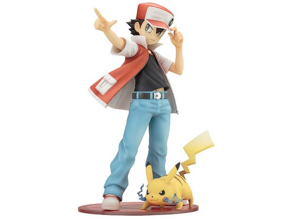 ARTFX J Red with Pikachu PVC (Reissue)