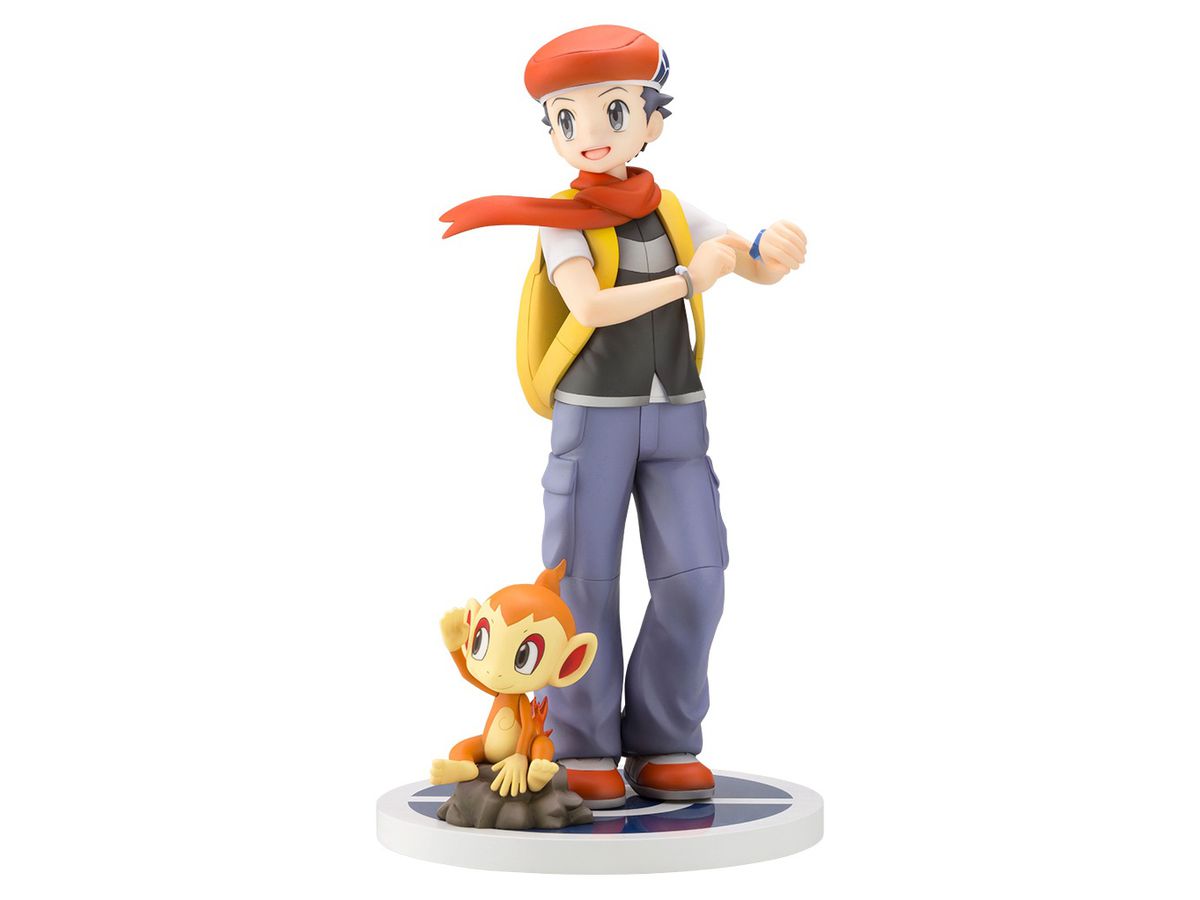 Pokemon Lucas with Chimchar ARTFX J STATUE