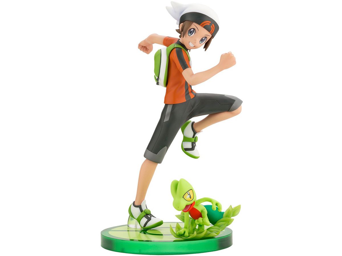 Pokemon Brendan with Treecko ARTFX J STATUE