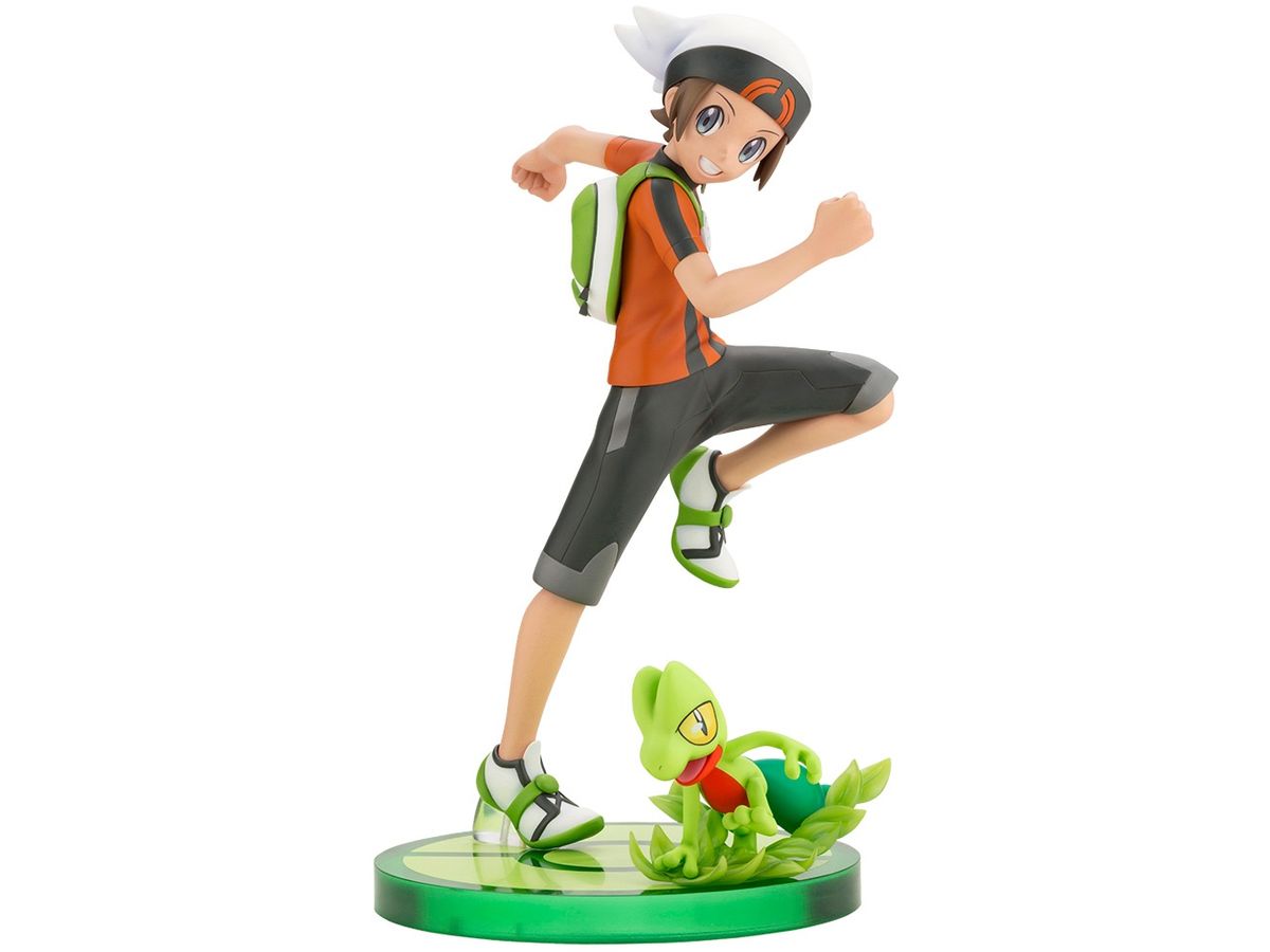 Pokemon Brendan with Treecko ARTFX J STATUE