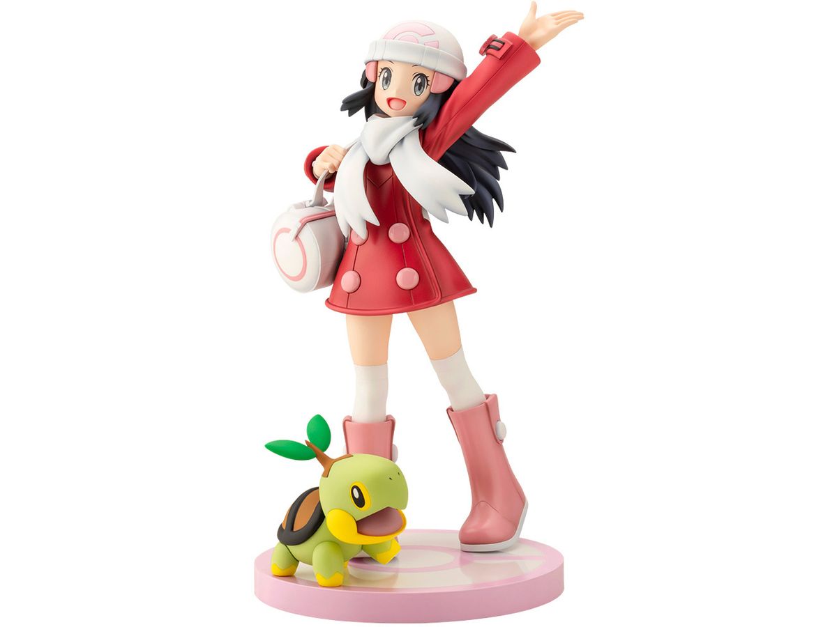Pokemon Dawn with Turtwig ARTFX J Statue