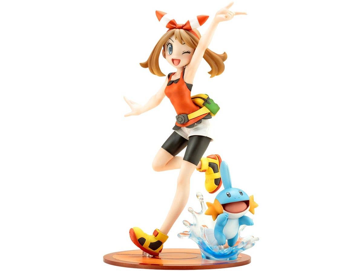 Pokemon May with Mudkip ARTFX J STATUE (Reissue)