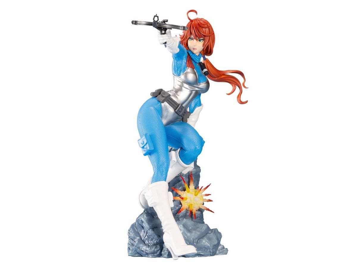 G.I. JOE Bishoujo: Scarlet Sky-Blue Limited Edition PVC