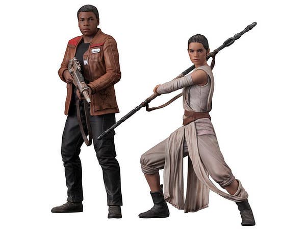 ARTFX+ Rey & Finn Set of 2pcs The Force Awakens Ver. PVC