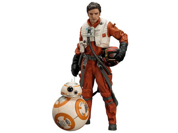 ARTFX+ Poe Dameron & BB-8 2Pack The Force Awakens Ver. PVC