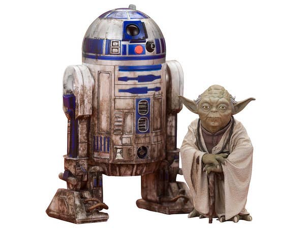 Artfx+ Yoda & R2-D2 Dagobah Pack PVC