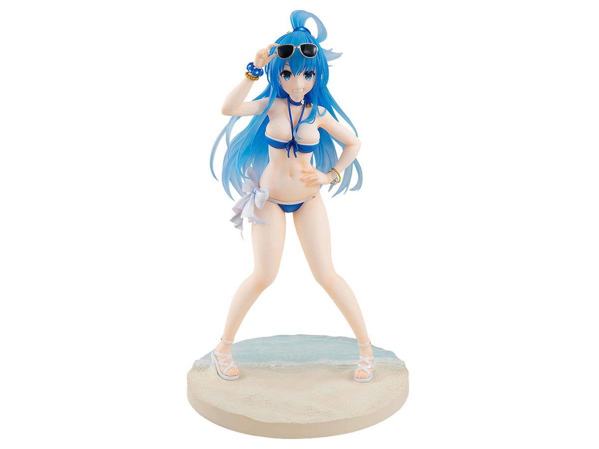 Kono Subarashii Sekai ni Shukufuku wo!: Aqua Light Novel Swimsuit Ver. PVC