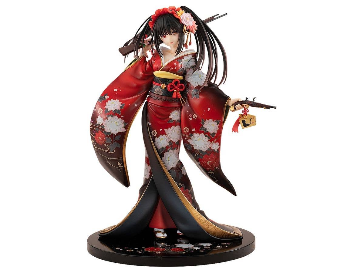 Date A Live Light Novel: Kurumi Tokisaki Alluring Kimono Ver. PVC