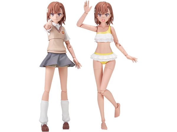 KADOKAWA PLASTIC MODEL SERIES A Certain Scientific Railgun Mikoto Misaka DX Ver.