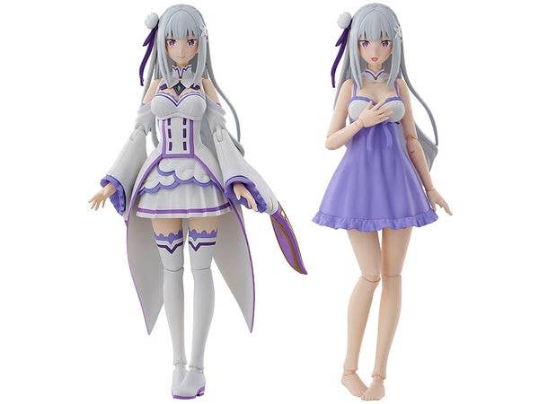Kadokawa Plastic Model Series Re:ZERO -Starting Life in Another World- Emilia DX Ver.