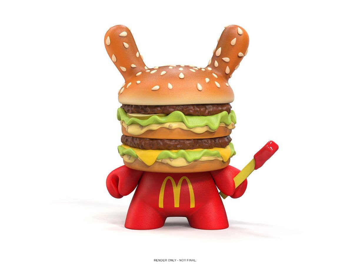 McDonald's/ Dunny Big Mac 8-inch Art Figure