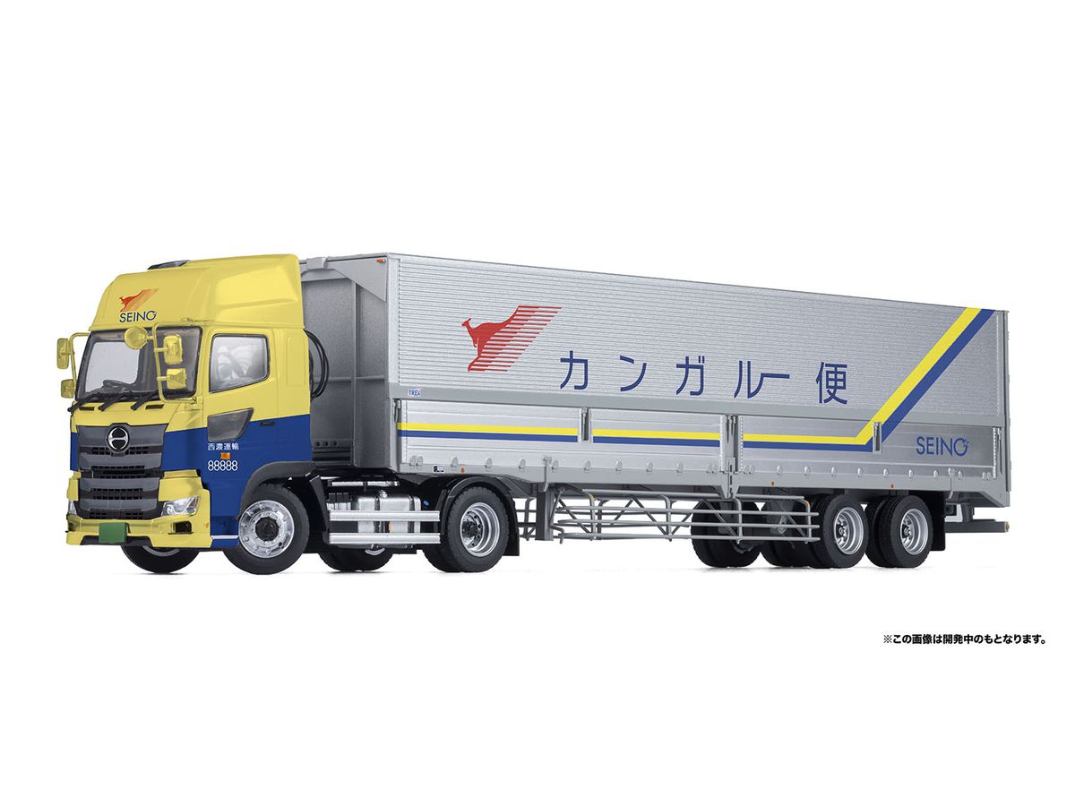 Hino Profia SH 4 x 2 Tractor Nippon Trex Semi-Trailer Set Seino Transportation Current Model