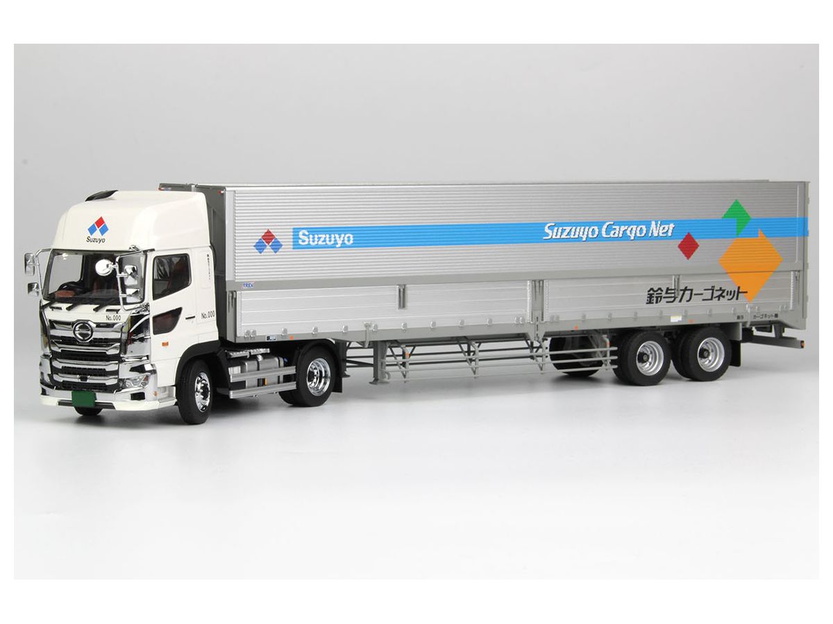 Hino Profia SH 4x2 Tractor & Nippon Trex Semi-Trailer Set Suzuyo Cargo Net Specification Current Model