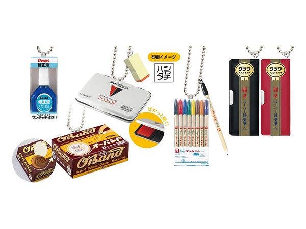 Stationery Miniature Mascot 4th BOX: 1Box (12pcs) (Reissue)