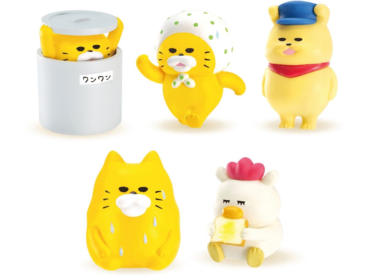 Noraneko Gundan Miniature Figure 3rd BOX: 1Box (9pcs) (Reissue)