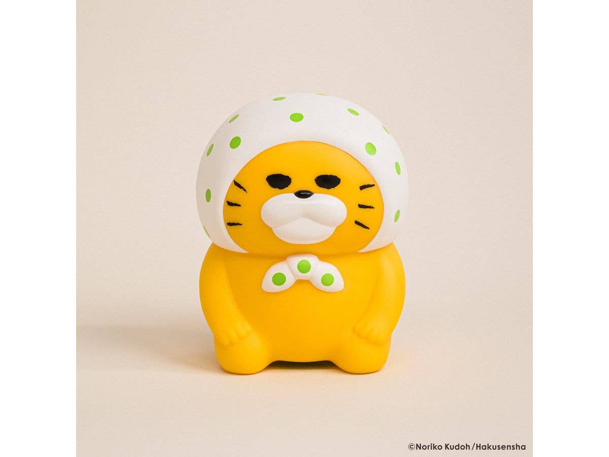 Noraneko Gundan Headscarf Piggy Bank Yellow Green Ver.