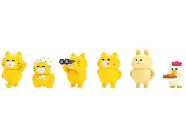 Noraneko Gundan 2nd Miniature Figure BOX 1Box 9pcs (Reissue)