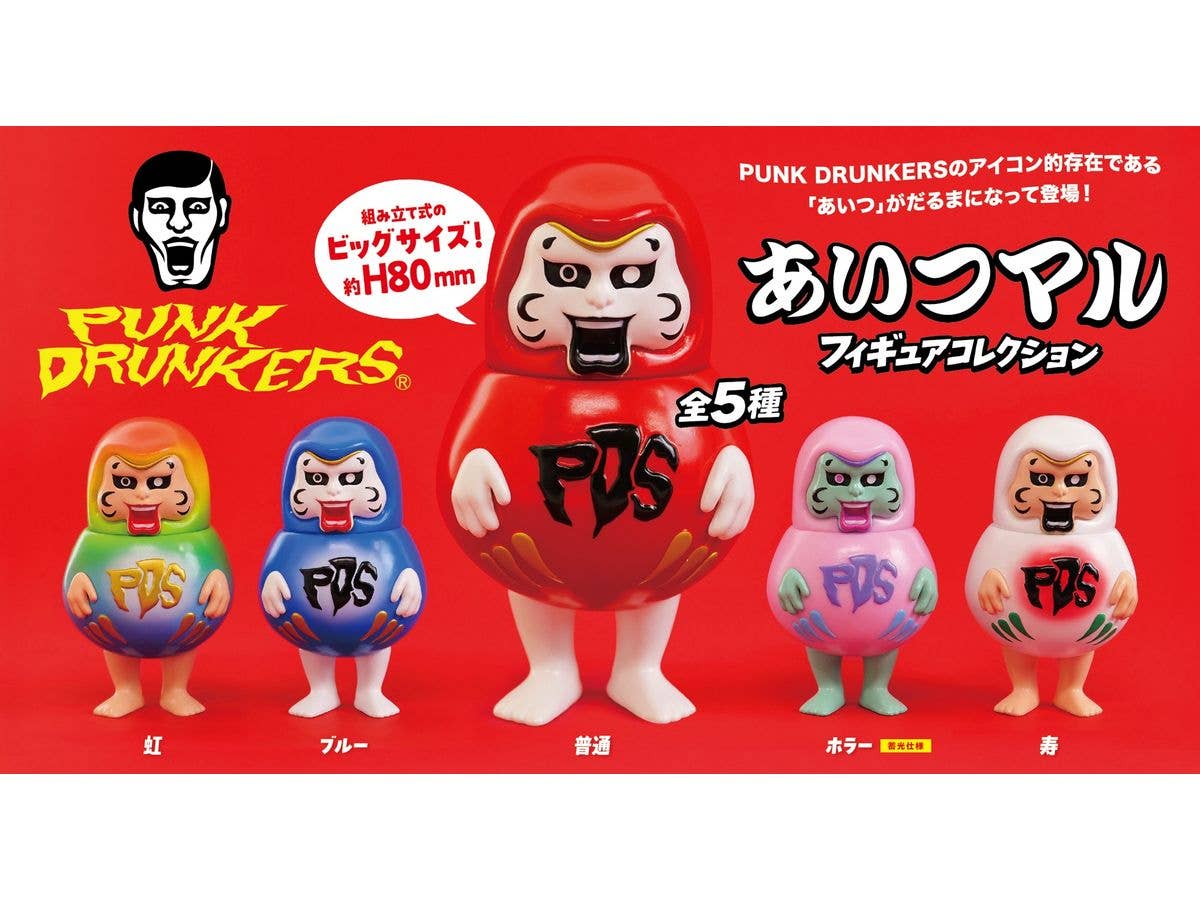 Punk Drunkers Aitsumaru Figure Collection BOX 1Box 12pcs
