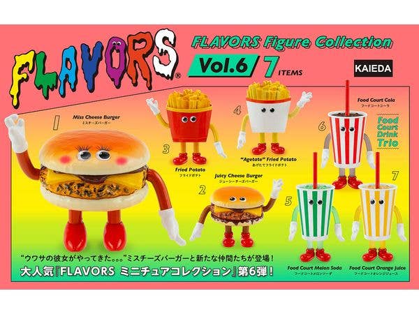 FLAVORS Figure Collection Vol.6 BOX 1Box 12pcs