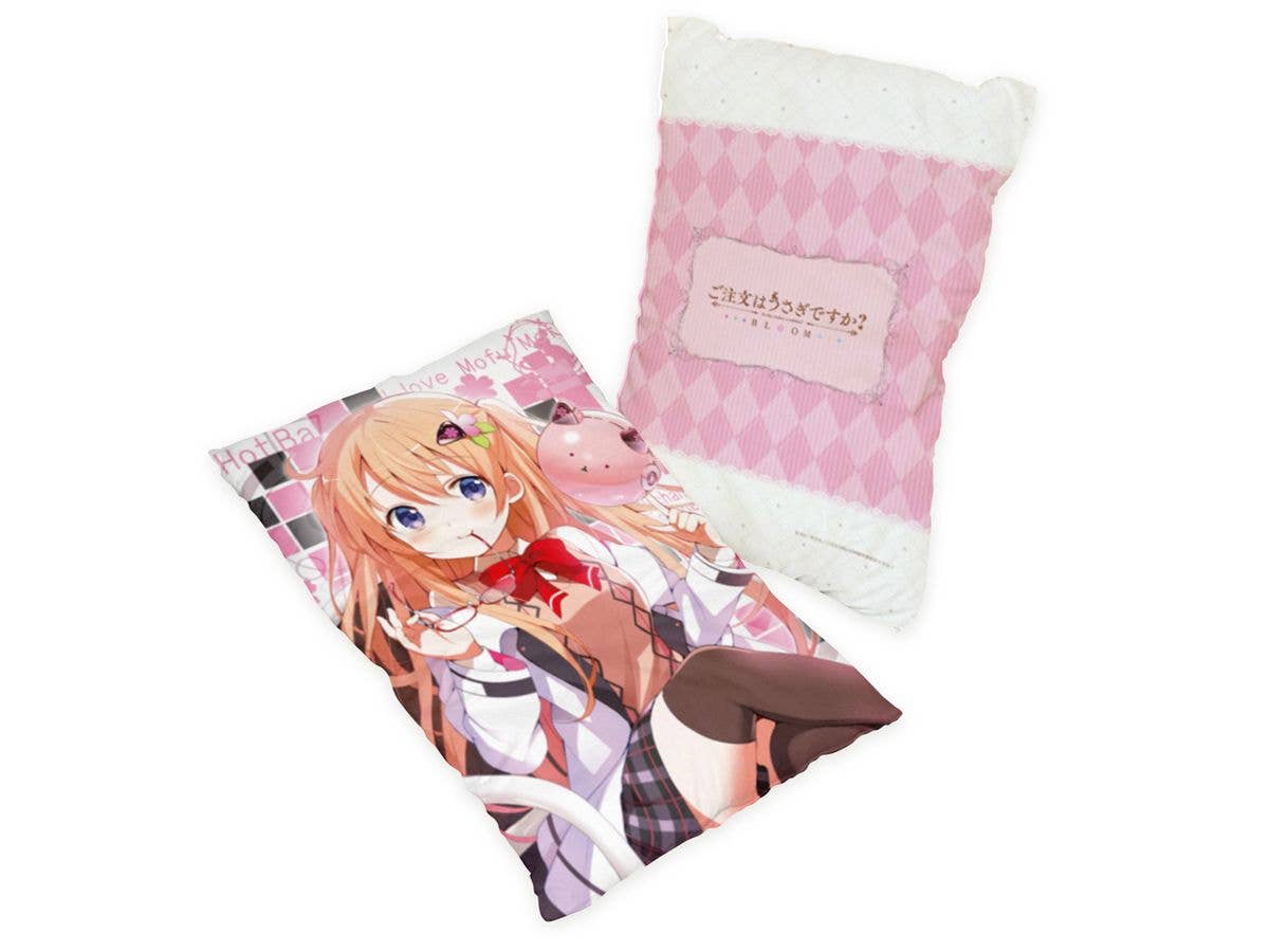Is the Order a Rabbit?: BLOOM Pillow Cover (Cocoa / KuroRabi)