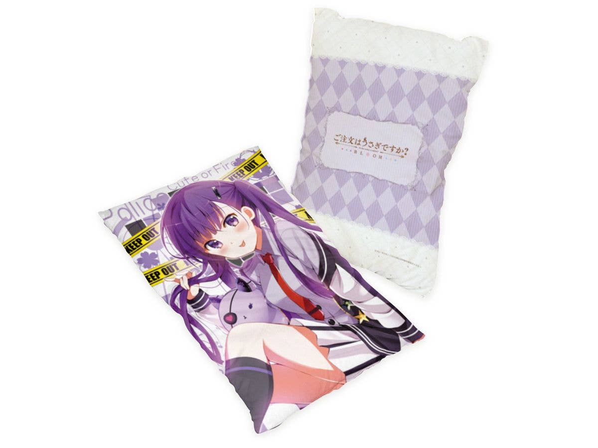 Is the Order a Rabbit?: BLOOM Pillow Cover (Rize / KuroRabi)