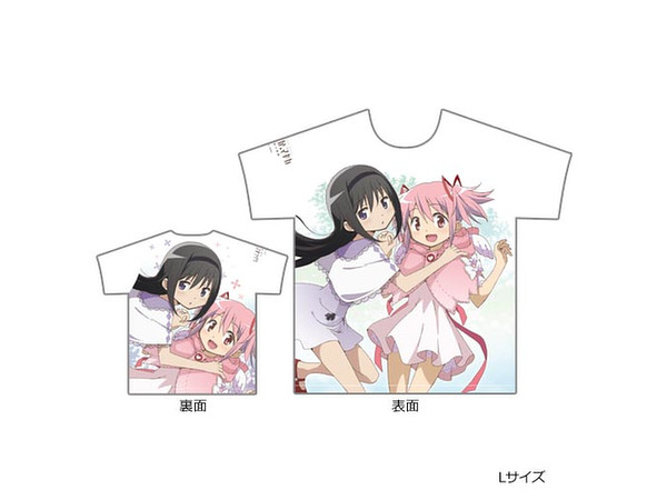 Puella Magi Madoka Magica the Movie: Rebellion - Full Graphic T-shirt (Madoka & Homura)