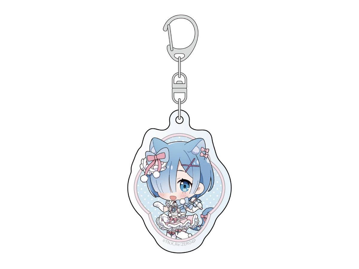 Re:Zero - Starting Life in Another World: Acrylic Keychain (Rem / Animal Ear Idol)