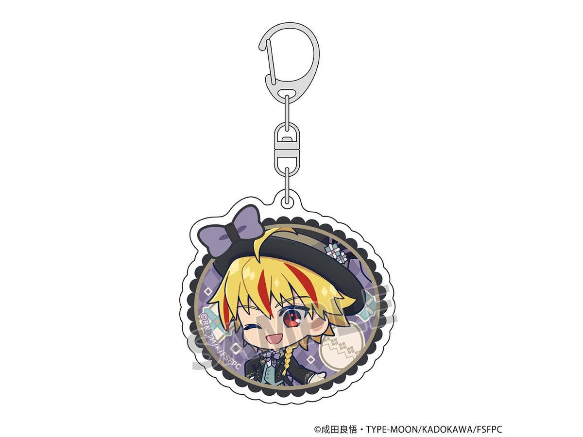 Fate/strange Fake: Acrylic Keychain (Saber/Mini Character)