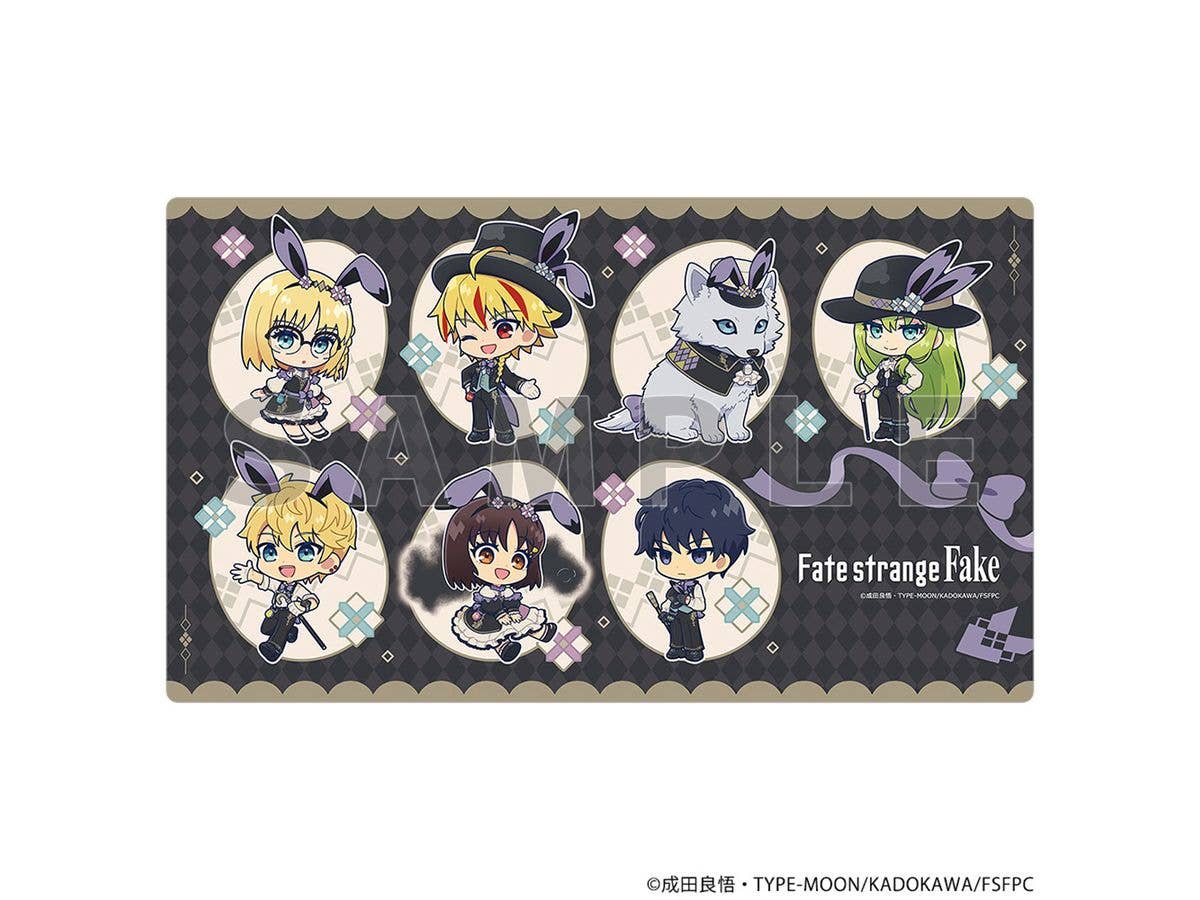 Fate/strange Fake: Rubber Mat (Mini Character)
