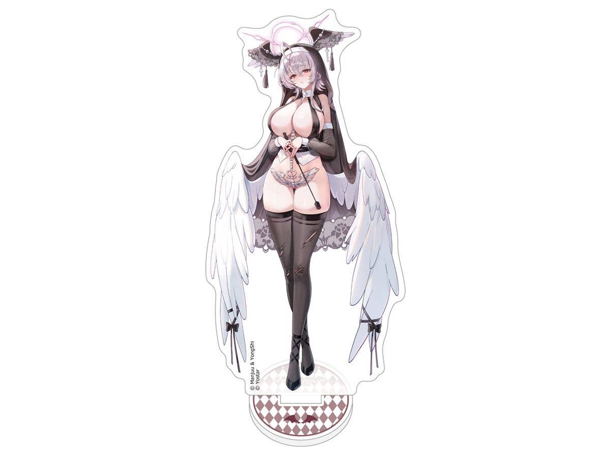 Azur Lane: Original Illustration Acrylic Stand (Pearl / Succubus Sister)