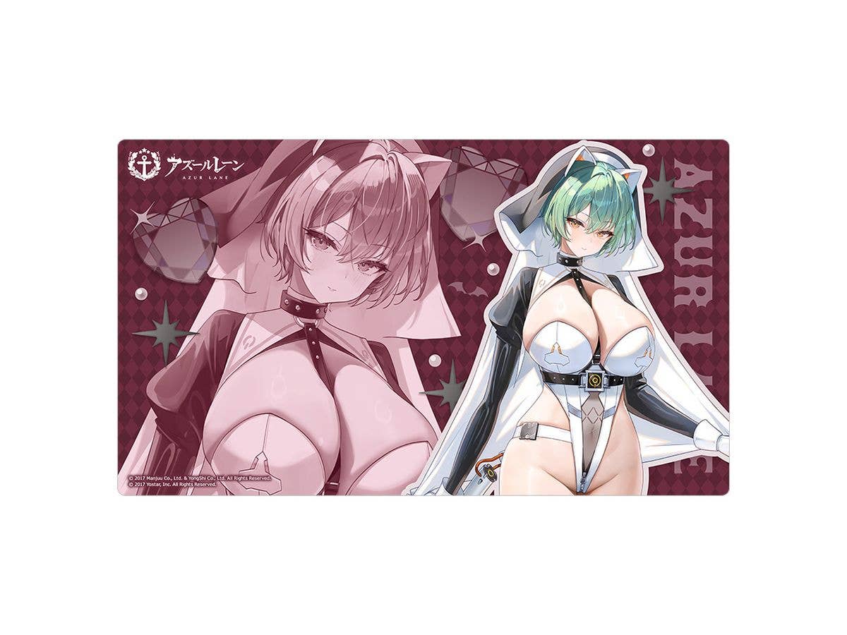 Azur Lane: Original Illustration Rubber Mat (Admiral Nakhimov / Succubus Sister)