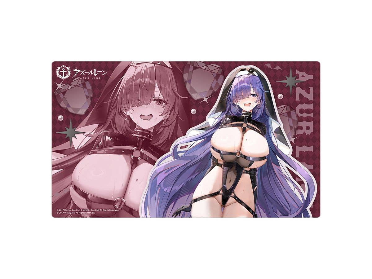 Azur Lane: Original Illustration Rubber Mat (Mogador / Succubus Sister)