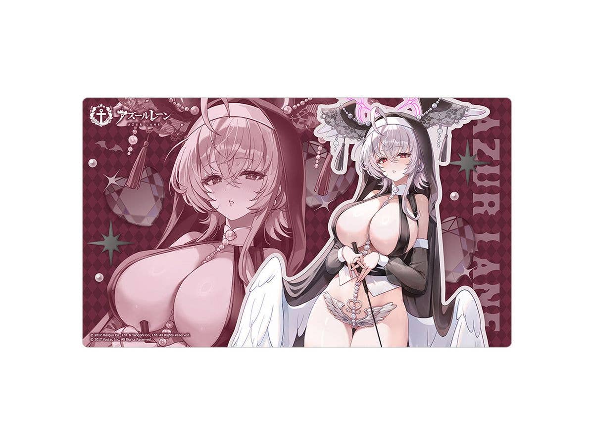 Azur Lane: Original Illustration Rubber Mat (Pearl / Succubus Sister)