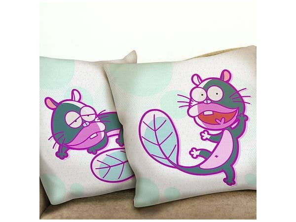 Shinya! Tensai Bakabon: New Drawing Cushion Cover (Unagi-Inu)