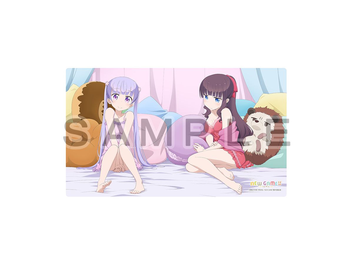 New Game!!: Rubber Mat (Aoba Suzukaze & Hifumi Takimoto)