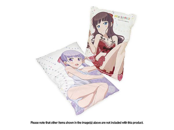 New Game!!: Pillow Cover (Aoba Suzukaze & Hifumi Takimoto)
