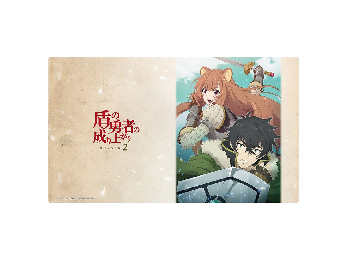 [The Rising of the Shield Hero Season 2] Rubber Mat (Naofumi Iwatani & Raphtalia)