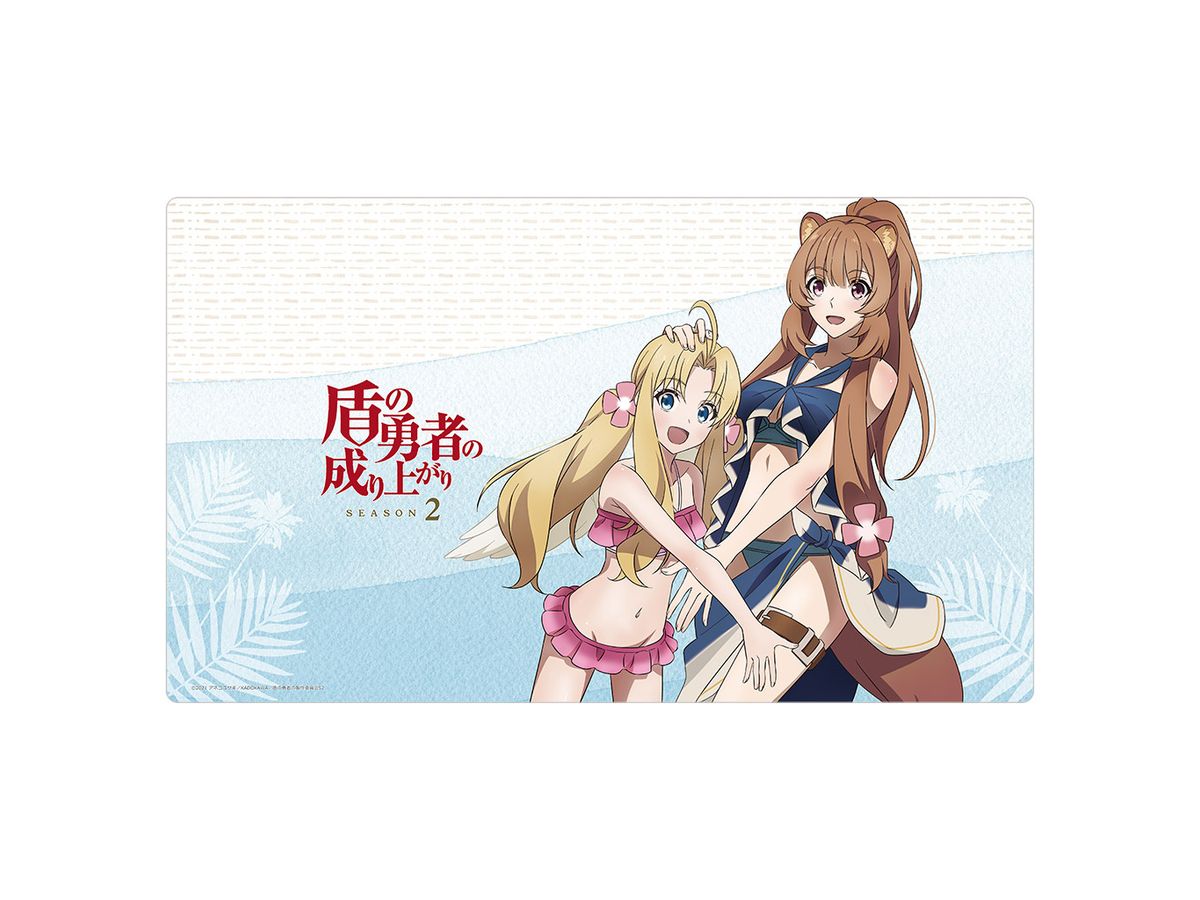 [The Rising of the Shield Hero Season 2] Rubber Mat (Raphtalia & Filo)