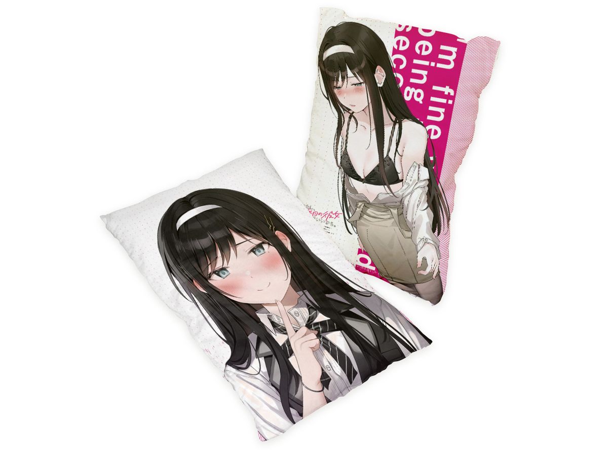 [I’m fine with being the second girlfriend.] Pillow Cover (Hikari Tachibana)