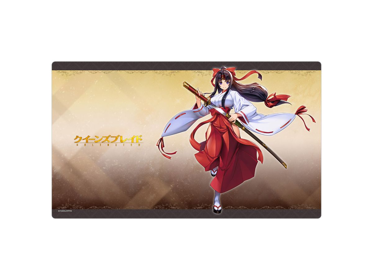 Queen's Blade unlimited: Rubber Mat (Warrior Priestess Tomoe)