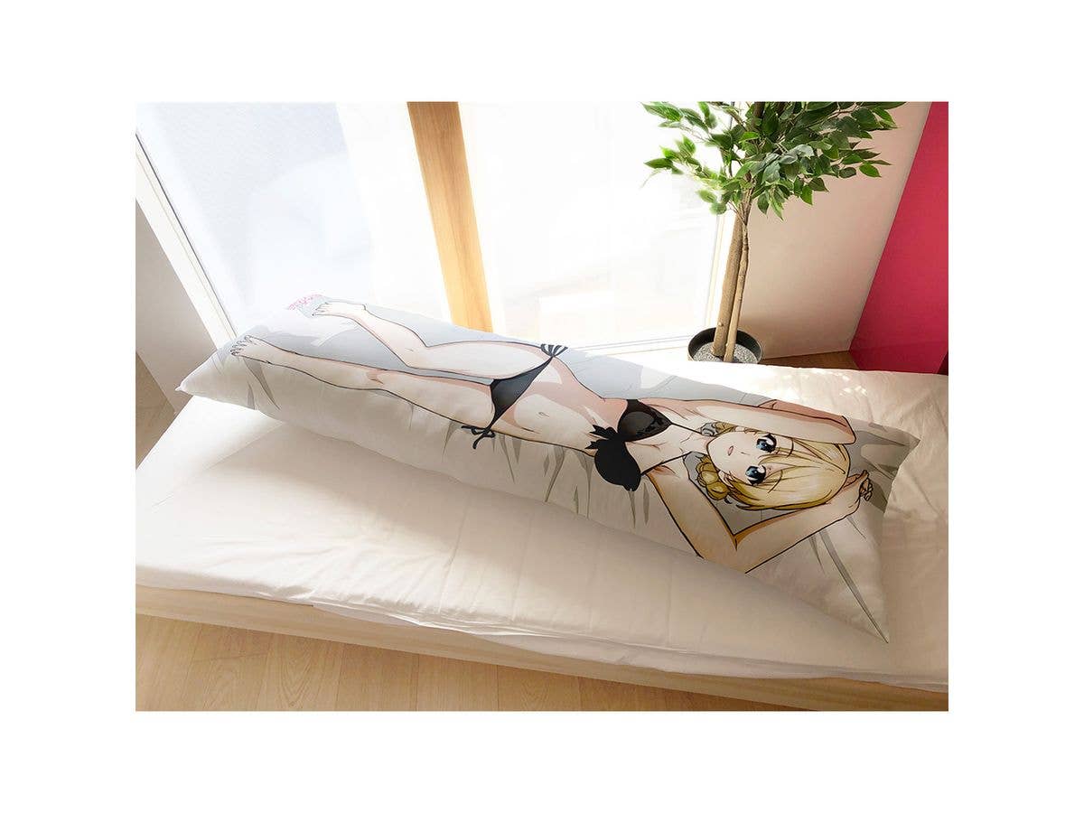 Girls und Panzer Final Chapter: Specially Illustrated Body Pillow Cover (Darjeeling / Black) Smooth Knit