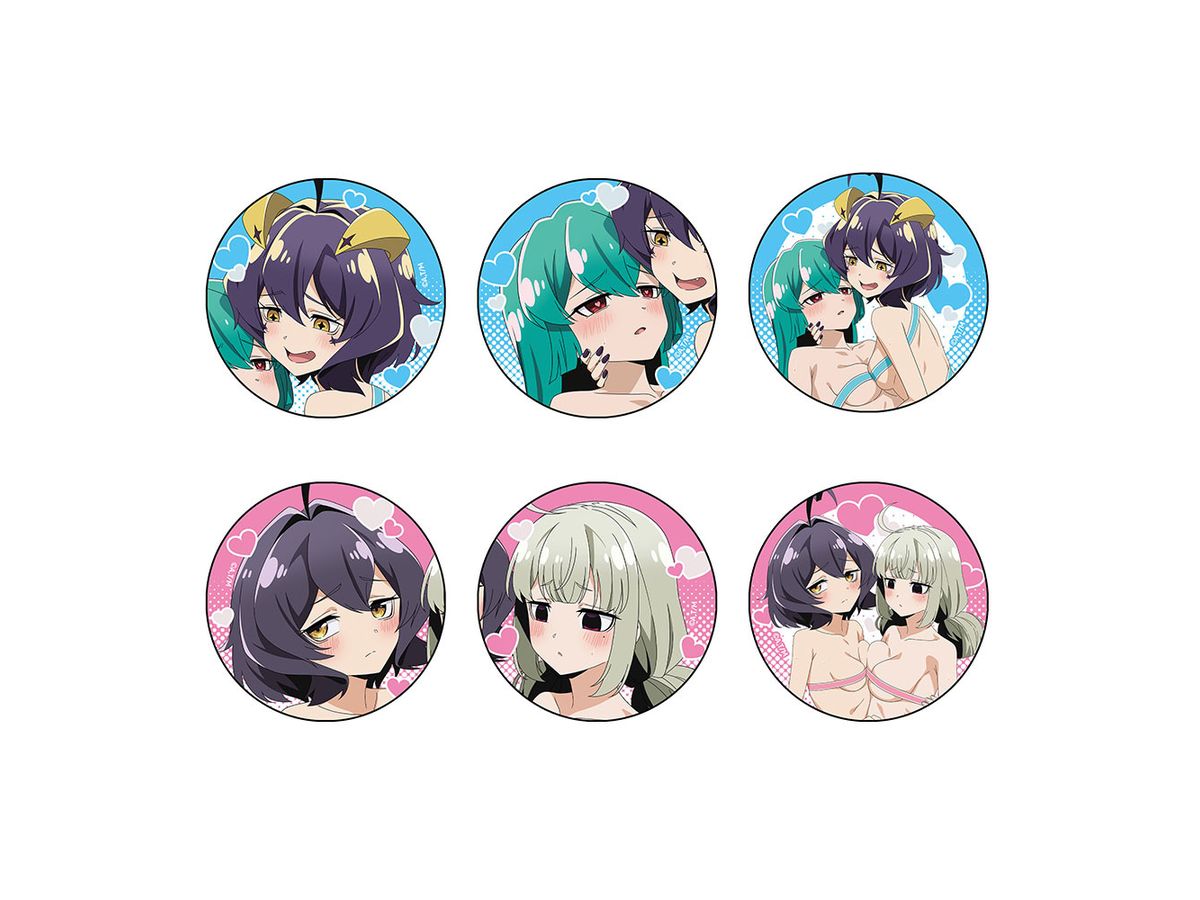 Gushing over Magical Girls Series: Trading Can Badge (Longing for a ribbon outfit) 1Box 6pcs