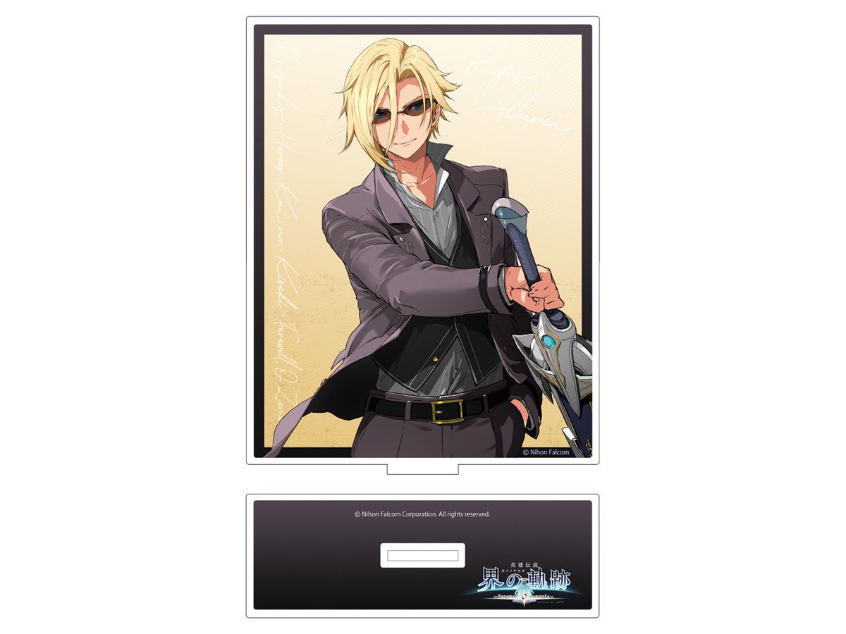 The Legend Of Heroes Kai No Kiseki -Farewell O Zemuria-: Acrylic Panel Stand (Rufus Albarea)