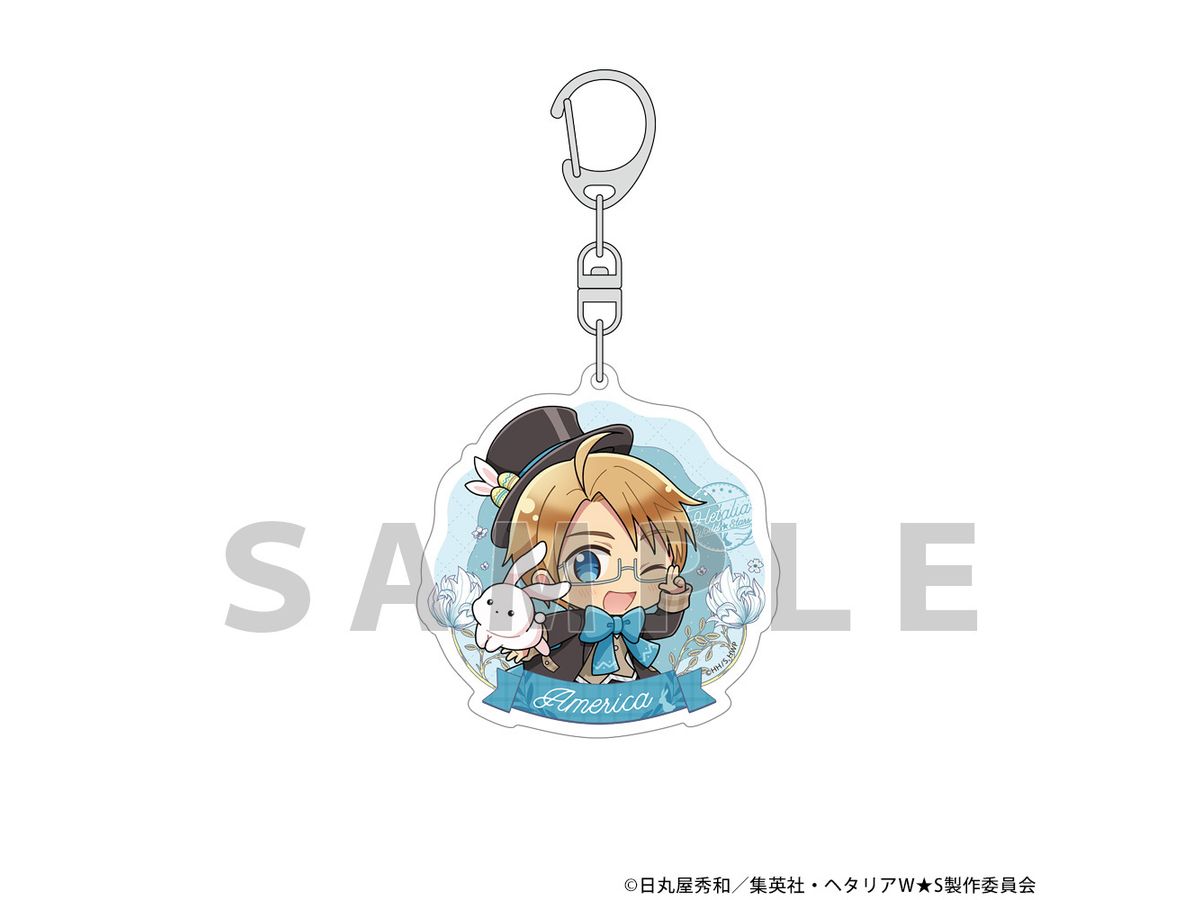 Hetalia World Stars: Acrylic Keychain (America / Easter)