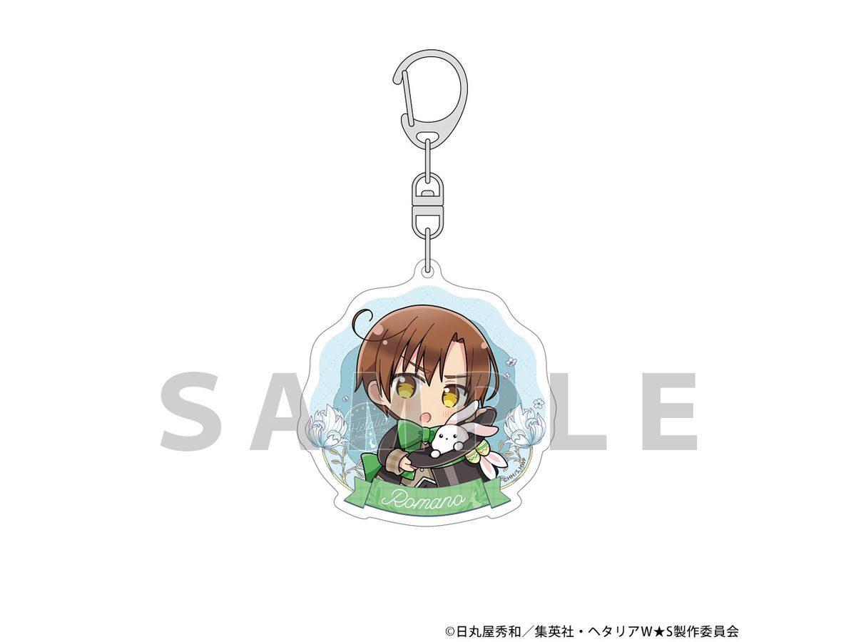 Hetalia World Stars: Acrylic Keychain (Romano/Easter)