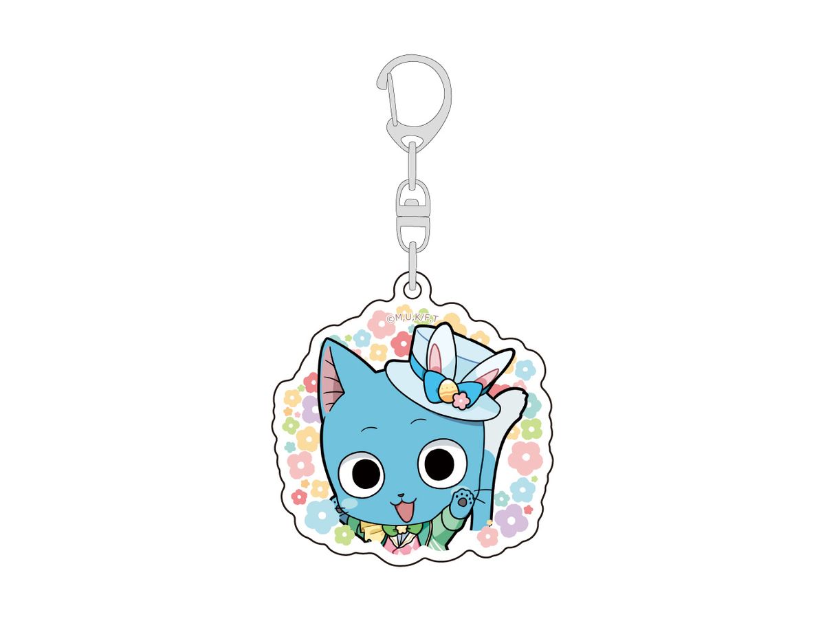 FAIRY TAIL 100 years Quest: Acrylic Keychain (Happy/ Easter)