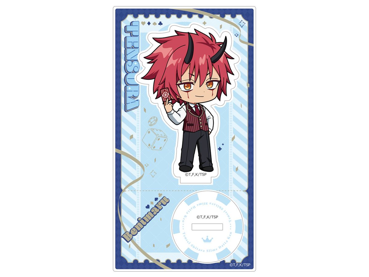 That Time I Got Reincarnated As A Slime: Mini Character Acrylic Stand (Benimaru / Casino)