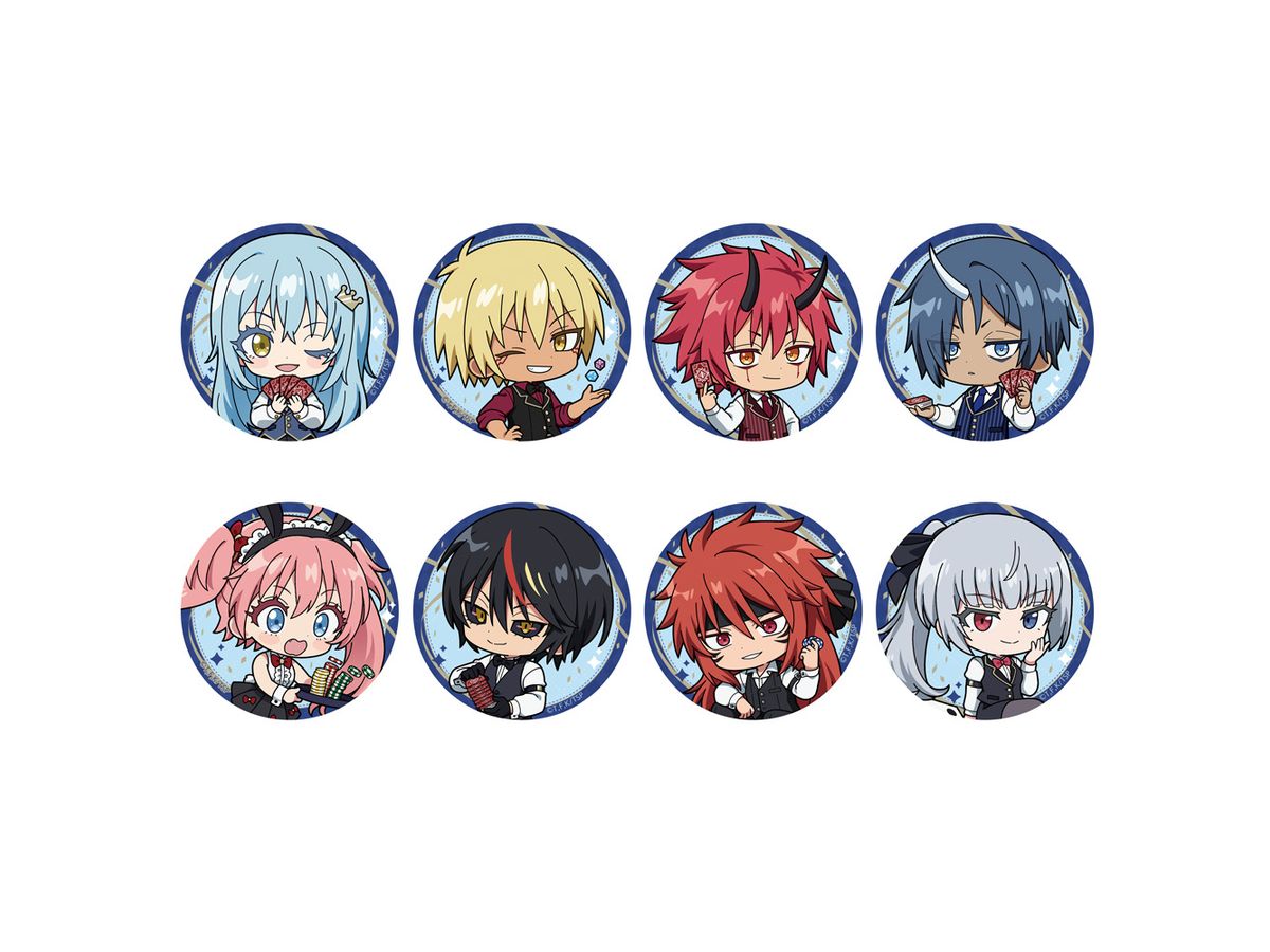 That Time I Got Reincarnated As A Slime: Trading Can Badge (Casino) 1Box 8Pcs