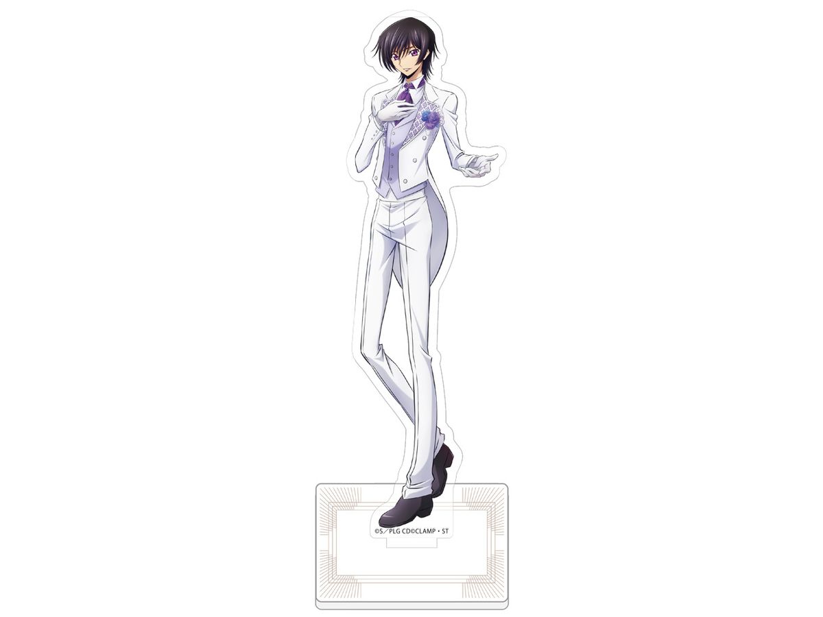 Code Geass: Lelouch of the Rebellion - Newly Illustrated Acrylic Stand (Lelouch/Tuxedo)